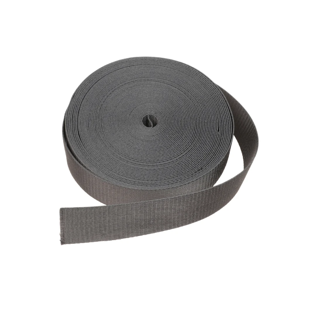 High Quality Flat Polypropylene/Polyester/Nylon Certification Webbing for Bag Tape/Waist Belt/Suitcase Strap/Strong Pet Collar Leash Accessories