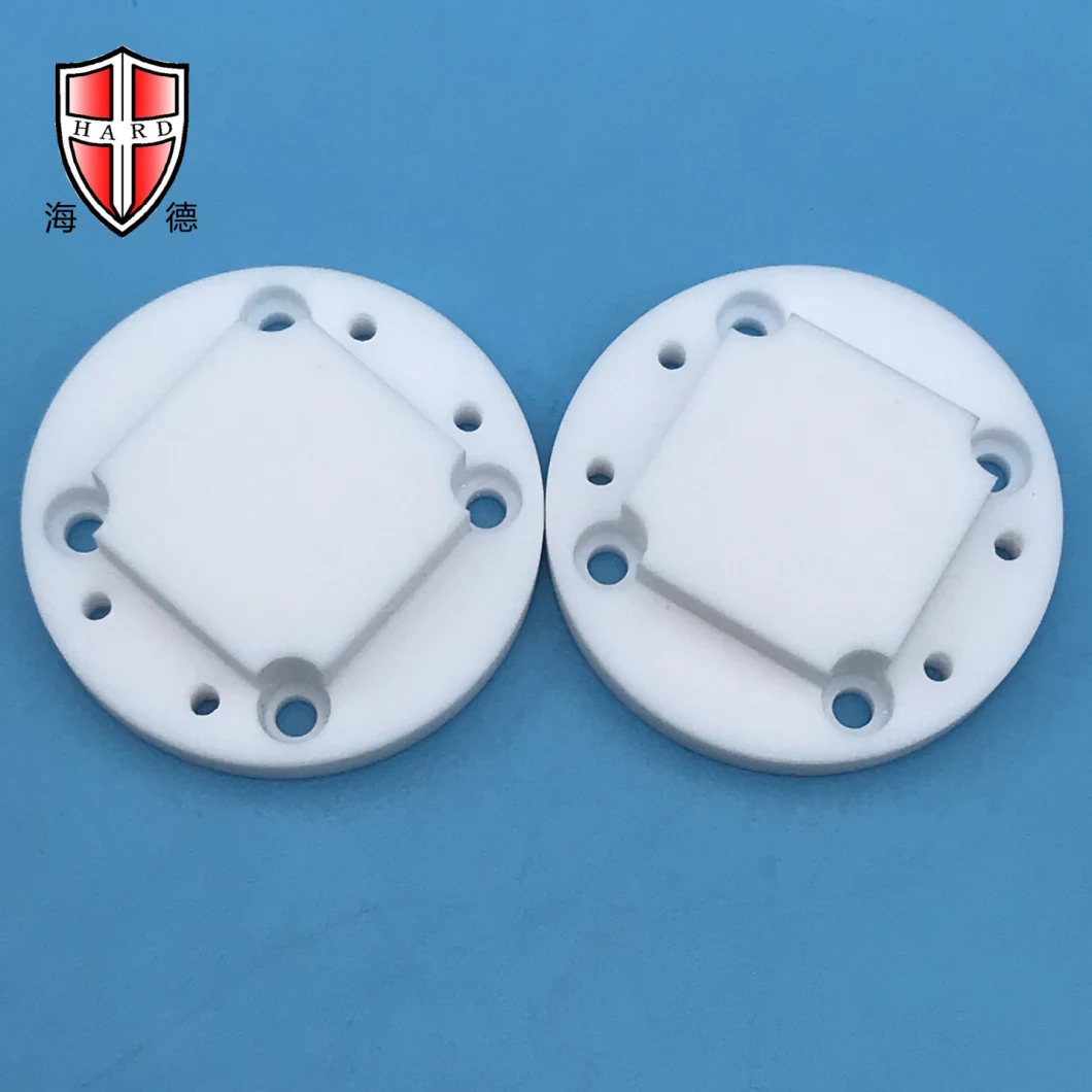 Ceramics Custom Made High Temperature Insulating Parts of Mechanical Equipment Mica Macor Ceramic Eyelet Plate Disc